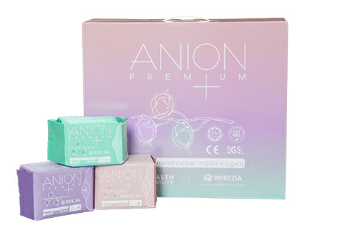 Анионовые прокладки (Бокс 19 шт)