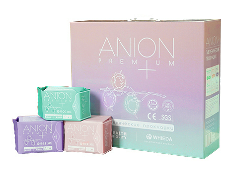 Анионовые прокладки (Бокс 19 шт)